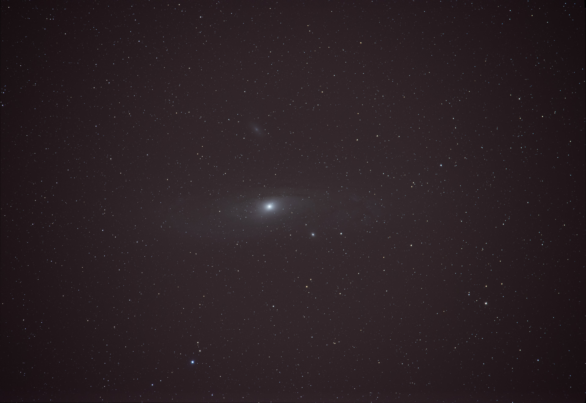 Astrofotografia Galaktyka Andromedy M31